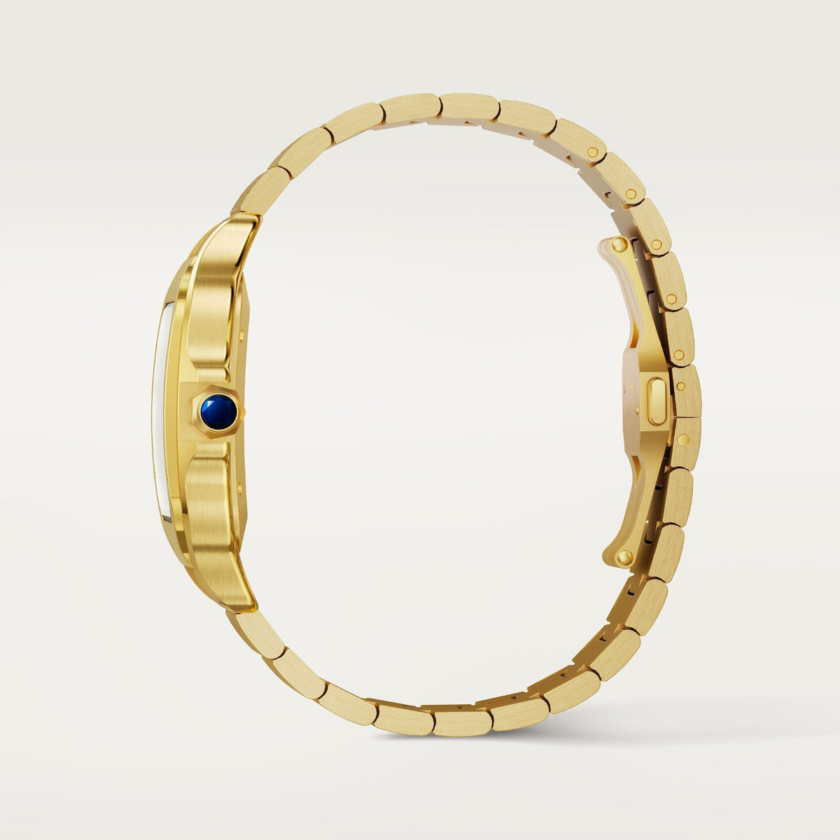 Cartier 18Kゴールド サントス Cartier Santos WGSA0029 Large 18k Yellow Gold Unworn
