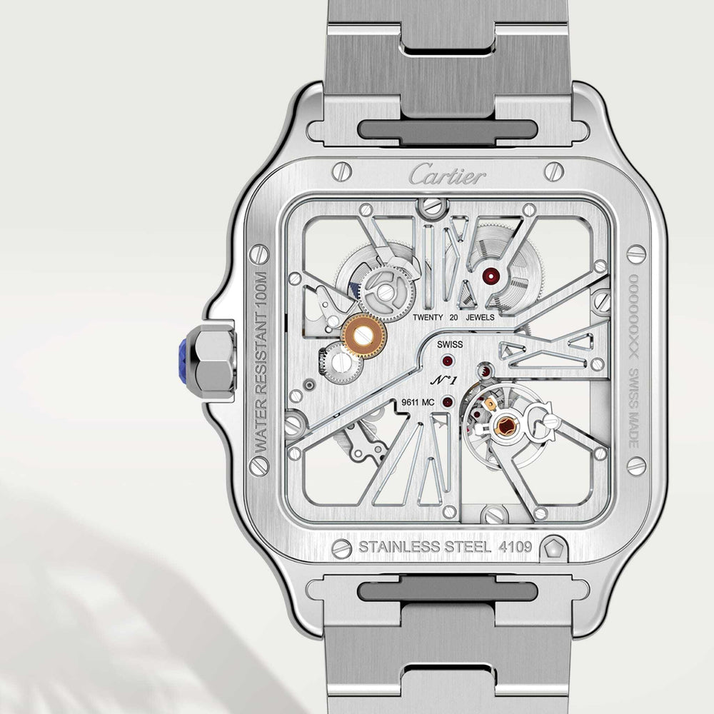 Cartier Santos De 39.8 mm WHSA0015 Steel Unworn/ Complete/2024  3