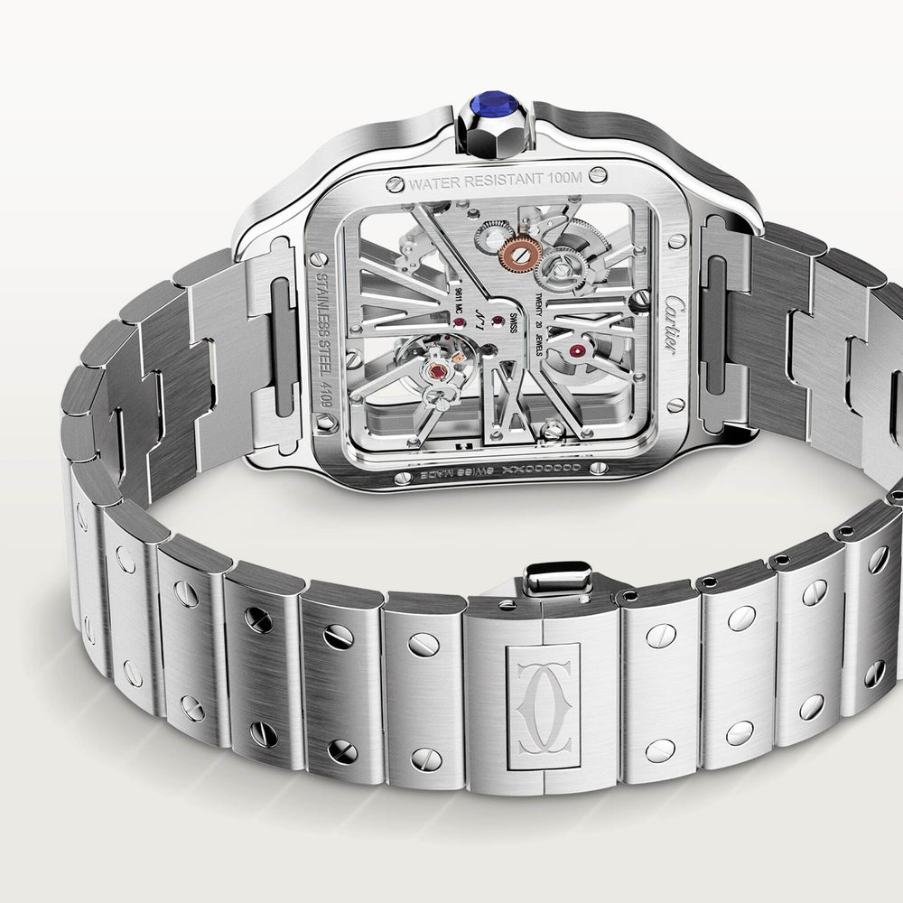Cartier Santos De 39.8 mm WHSA0015 Steel Unworn/ Complete/2024  5
