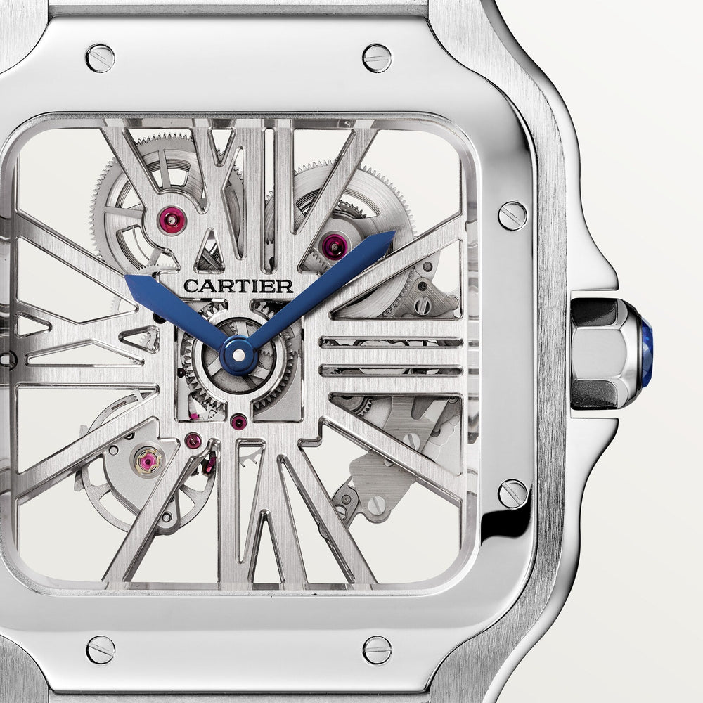 Cartier Santos De 39.8 mm WHSA0015 Steel Unworn/ Complete/2024  7