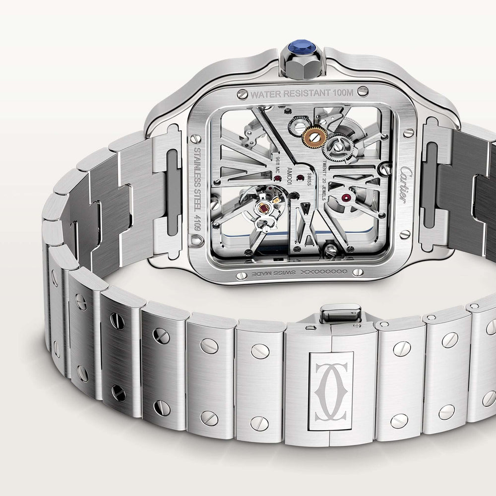 Cartier Santos De 39.8 mm WHSA0026 Steel Unworn/ Complete/2024  4
