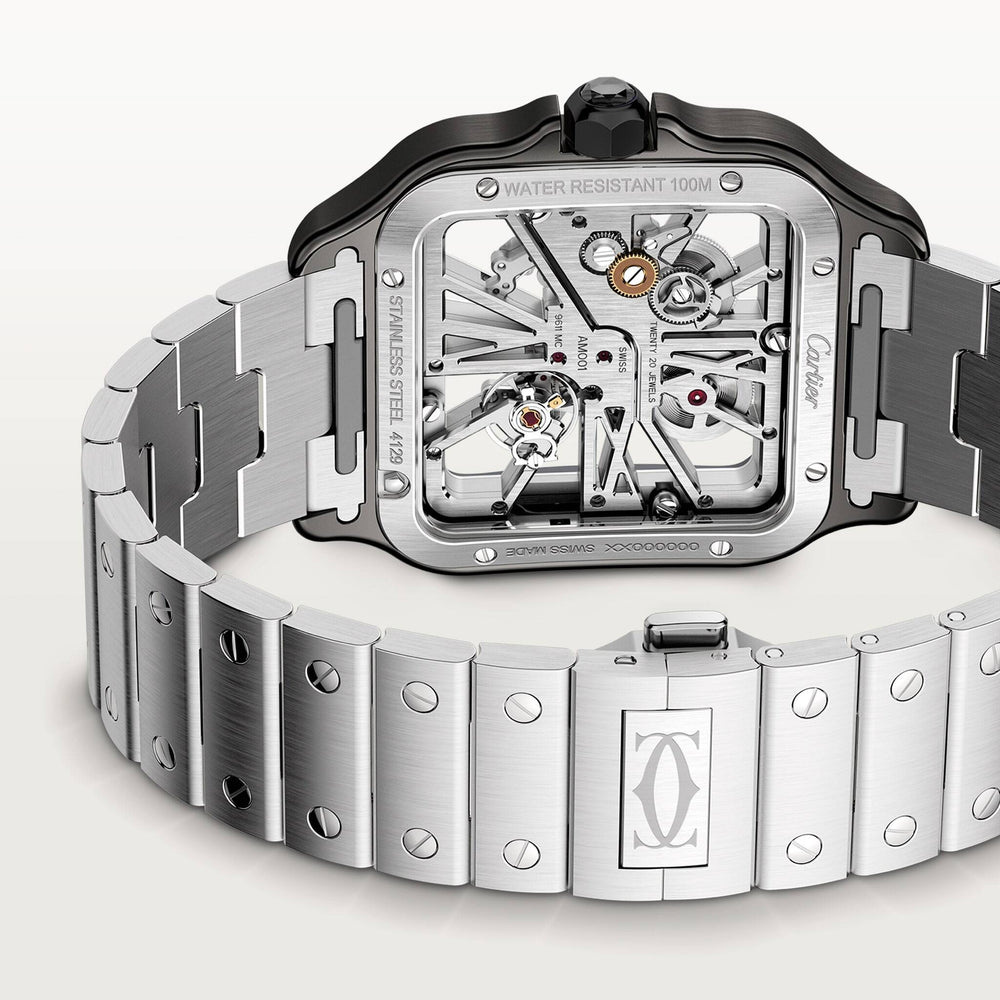 Cartier Santos De 39.8 mm WHSA0027 Steel Unworn/ Complete/2024  4