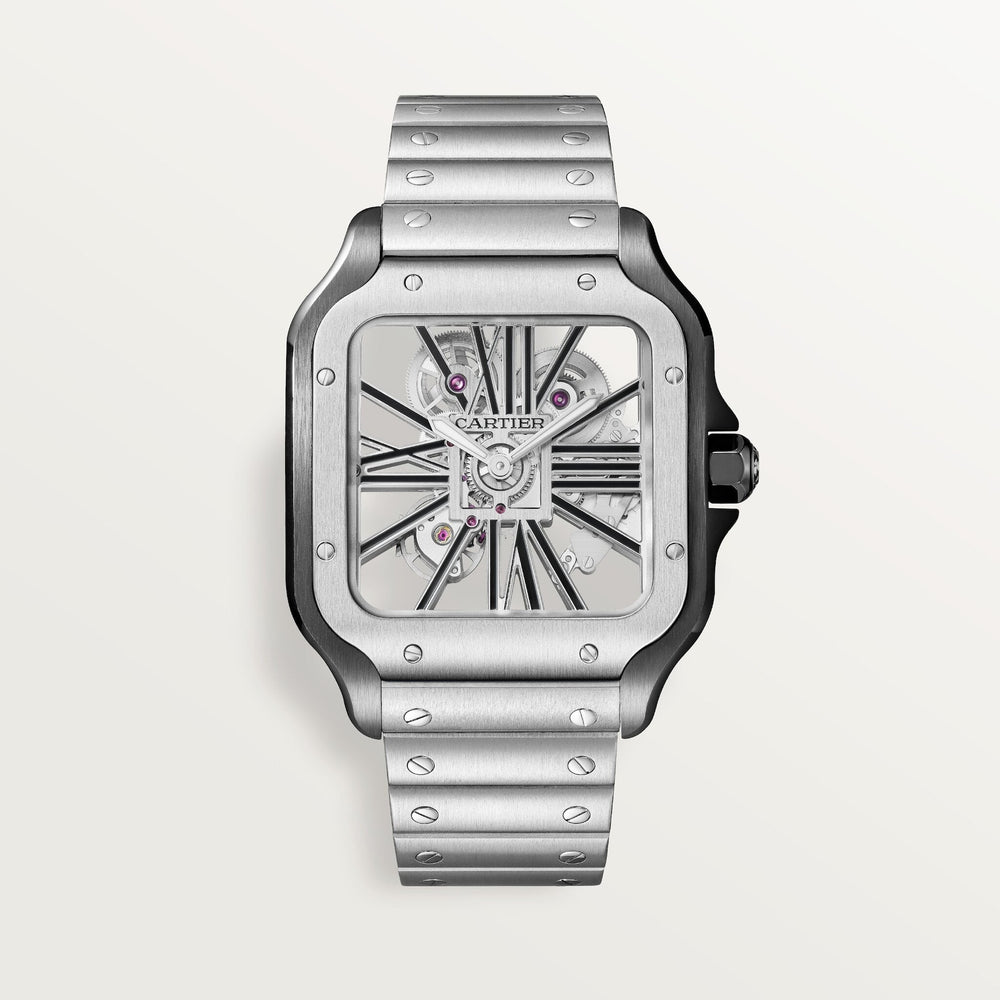 Cartier Santos De 39.8 mm WHSA0027 Steel Unworn/ Complete/2024 