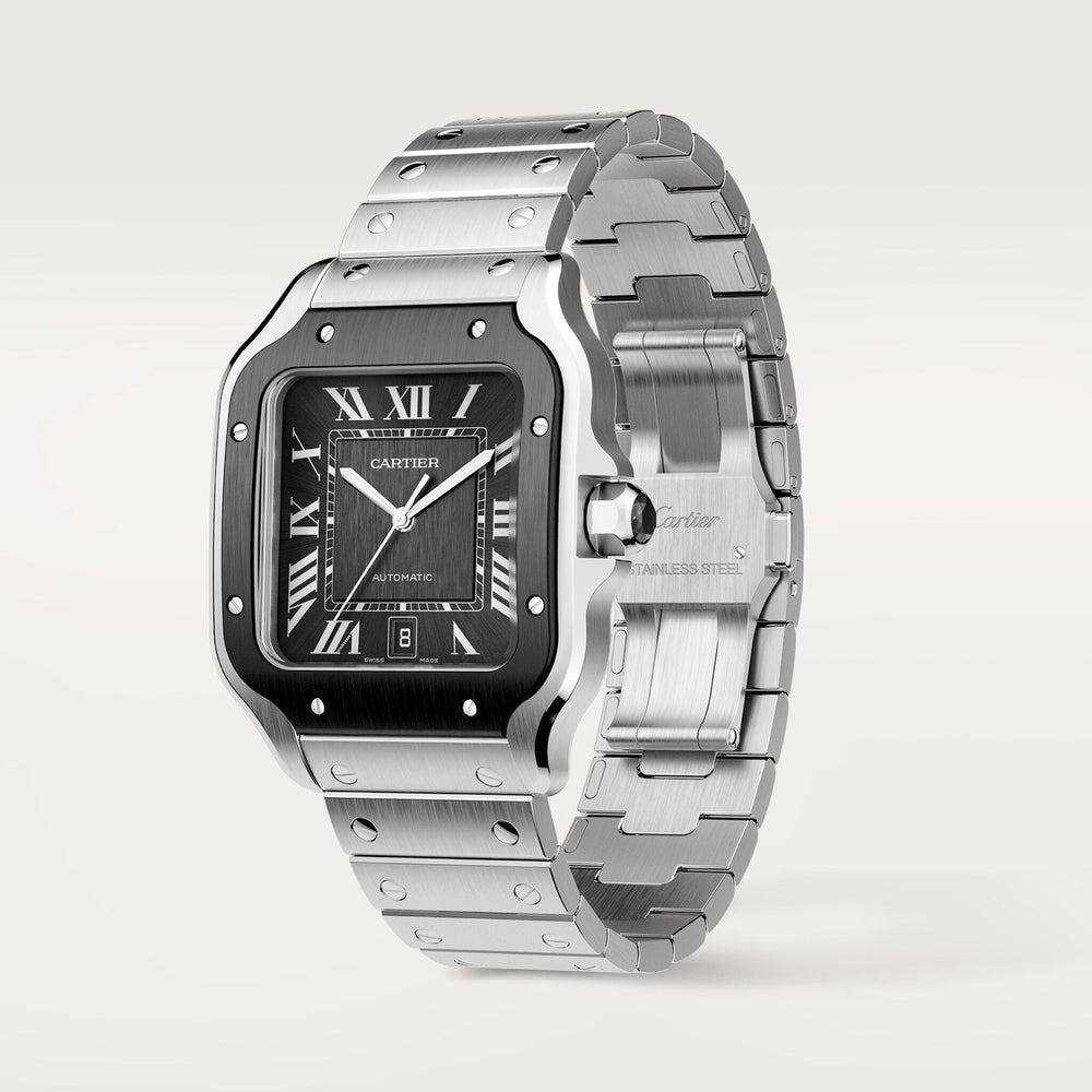 Cartier Santos De 39.8 mm WSSA0037 Gray Dial Steel Unworn/ Complete/2024  2
