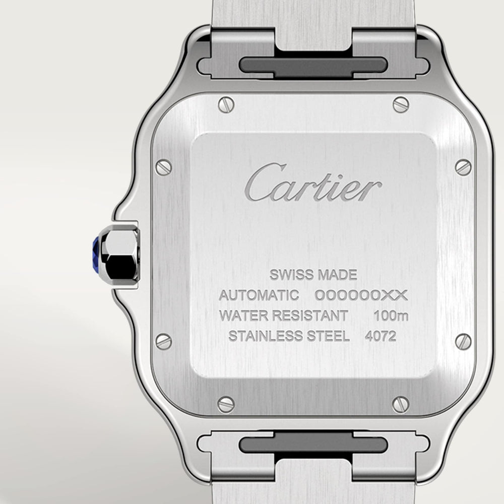 Cartier Santos De 39.8 mm WSSA0037 Gray Dial Steel Unworn/ Complete/2024  3