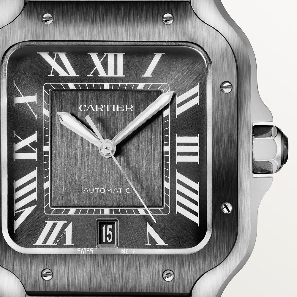 Cartier Santos De 39.8 mm WSSA0037 Gray Dial Steel Unworn/ Complete/2024  7