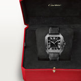 Cartier Santos De 39.8 mm WSSA0039 Black Dial Rubber Unworn/ Complete/2024  10