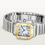 Cartier Santos De Watch 34.5mm W2SA0033 Silver Dial Steel 5