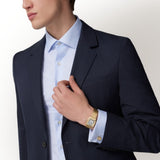 Cartier Santos De Watch 34.5mm WGSA0107 White Dial Yellow Gold 1