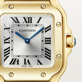 Cartier Santos De Watch 34.5mm WGSA0107 White Dial Yellow Gold 7