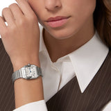 Cartier Santos De Watch 34.5mm WSSA0082 Silver Dial Steel 2