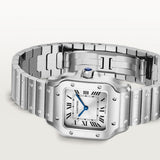 Cartier Santos De Watch 34.5mm WSSA0082 Silver Dial Steel 5