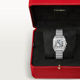 Cartier Santos De Watch 34.5mm WSSA0082 Silver Dial Steel 7