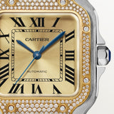 Cartier Santos De Watch 41.9mm W3SA0007 Champagne Dial Steel 4