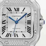 Cartier Santos De Watch 41.9mm W4SA0005 Silver Dial Steel 8