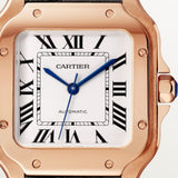 Cartier Santos De Watch 41.9mm WGSA0028 Silver Dial Rose Gold 4