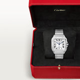 Cartier Santos De Watch 47.5mm WSSA0018 Silver Dial Steel 11