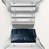 Cartier Santos De Watch 47.5mm WSSA0071 Blue Dial Steel 5