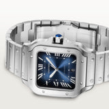 Cartier Santos De Watch 47.5mm WSSA0071 Blue Dial Steel 8