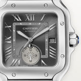 Cartier Santos De Watch 47.5mm WSSA0076 Gray Dial Steel 3