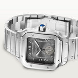 Cartier Santos De Watch 47.5mm WSSA0076 Gray Dial Steel 6