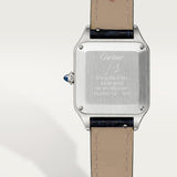 Cartier Santos-Dumont 38 mm WSSA0023 Satin-Brushed Silver D Leather Unworn/ Complete/2024  5