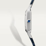 Cartier Santos-Dumont 38 mm WSSA0023 Satin-Brushed Silver D Leather Unworn/ Complete/2024  9