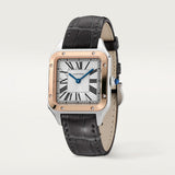 Cartier Santos-Dumont Watch 38.0mm W2SA0038 White Dial Leather 1