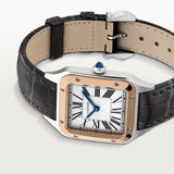 Cartier Santos-Dumont Watch 38.0mm W2SA0038 White Dial Leather 3