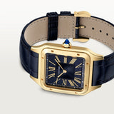 Cartier Santos-Dumont Watch 43.5mm WGSA0115 Blue Dial Alligator Skin 2