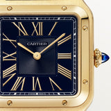 Cartier Santos-Dumont Watch 43.5mm WGSA0115 Blue Dial Alligator Skin 3