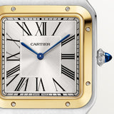 Cartier Santos-Dumont Watch 46.6mm W2SA0034 Silver Dial Alligator Skin 3