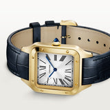 Cartier Santos-Dumont Watch 46.6mm WGSA0108 Silver Dial Leather 4