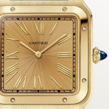 Cartier Santos-Dumont Watch 46.6mm WGSA0111 Yellow Dial Leather 5