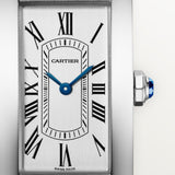Cartier Tank Am&eacute;ricaine Watch 35.4mm WSTA0117 Silver Dial Leather 2