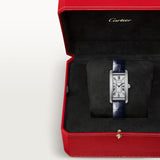Cartier Tank Am&eacute;ricaine Watch 35.4mm WSTA0117 Silver Dial Leather 3