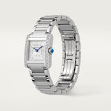 Cartier Tank Fran&ccedil;aise Watch 25.7mm W4TA0029 Silver Dial Steel 1