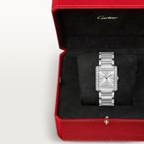 Cartier Tank Fran&ccedil;aise Watch 32.0mm W4TA0028 Silver Dial Steel 8