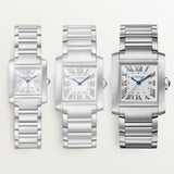 Cartier Tank Fran&ccedil;aise Watch 36.7mm WSTA0067 White Dial Steel 8