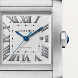 Cartier Tank Fran&ccedil;aise Watch 36.7mm WSTA0067 White Dial Steel 9