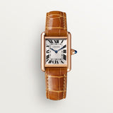 Cartier Tank Louis Watch 29.5mm WGTA0010 White Dial Leather 