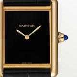 Cartier Tank Louis Watch 33.7mm WGTA0091 Black Dial Leather 6