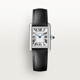 Cartier Tank Must De Watch 29.5mm WSTA0137 White Dial Leather 