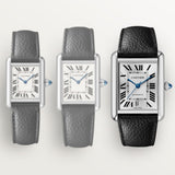 Cartier Tank Must De Watch 41.0mm WSTA0141 Silver Dial Leather 4