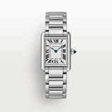 Cartier Tank Must Solarbeat&trade; Watch 29.5mm WSTA0121 White Dial Steel 