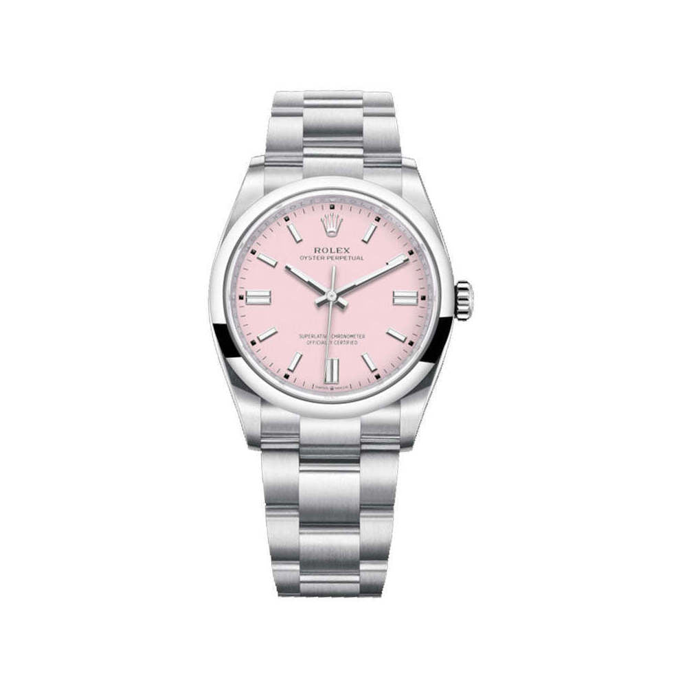 Rolex Oyster Perpetual 36mm 126000 Oystersteel Candy Pink Dial 1