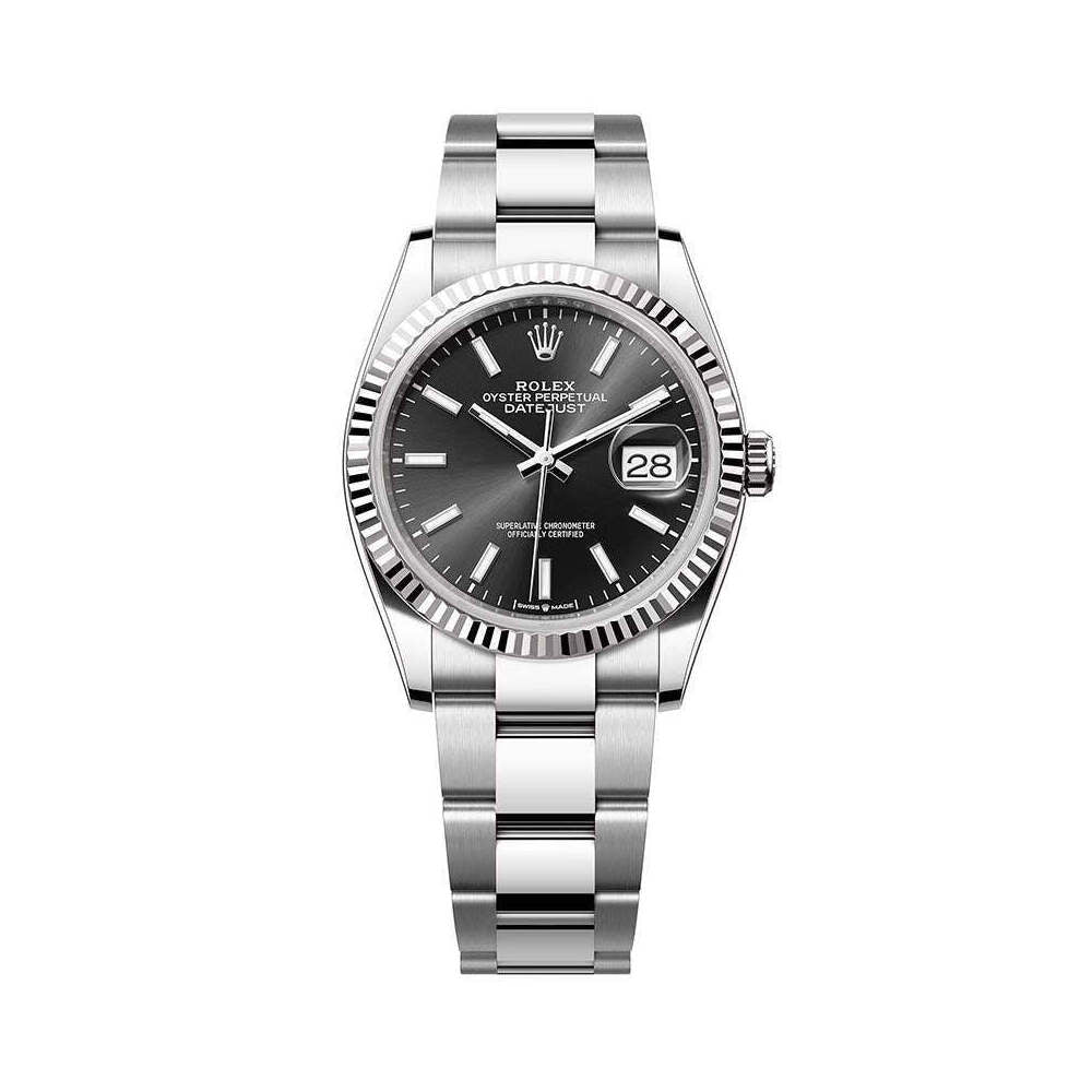 Reve detoile* ꙳ Rolex DateJust 36mm 126234 Oystersteel Fluted Bezel Bright
