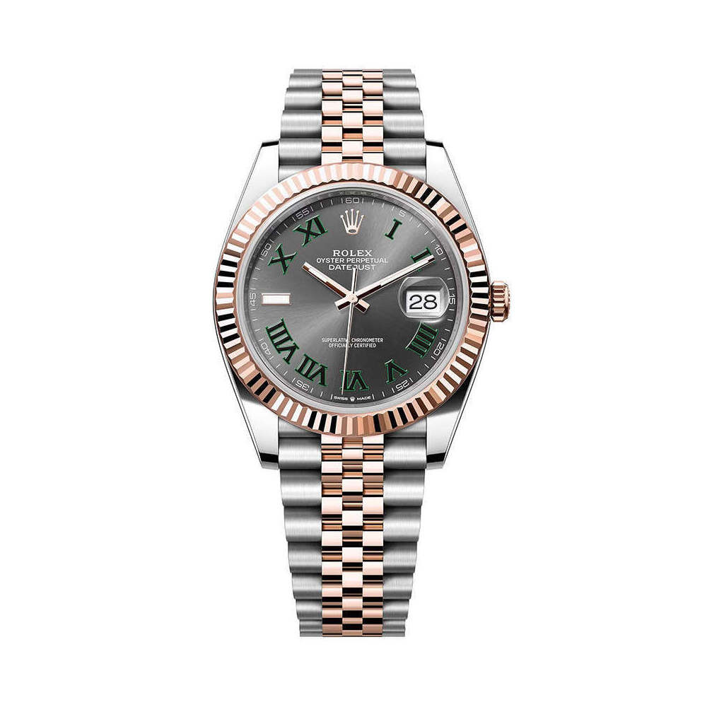 Rolex Datejust 41mm 126331 Two-Tone Jubilee Roman Slate Dial 1