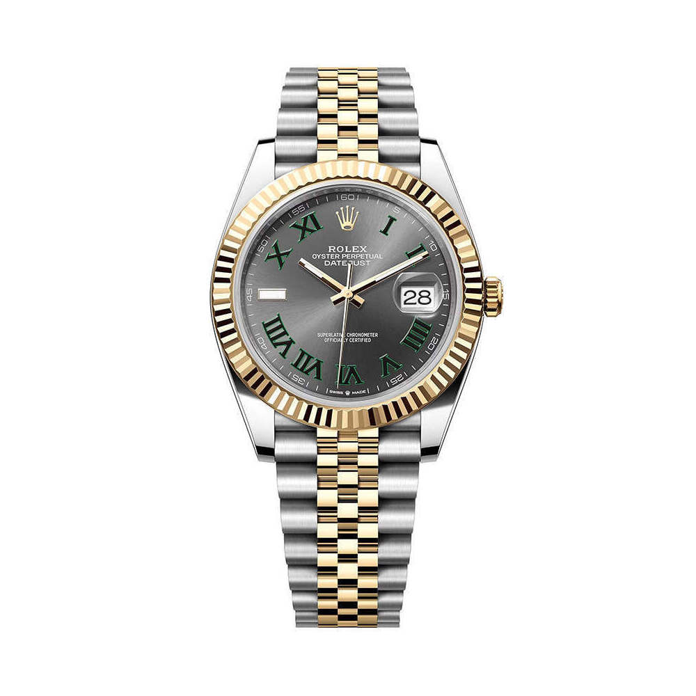 Rolex Datejust 41mm 126333 Two-Tone Jubilee Roman Slate Dial 1