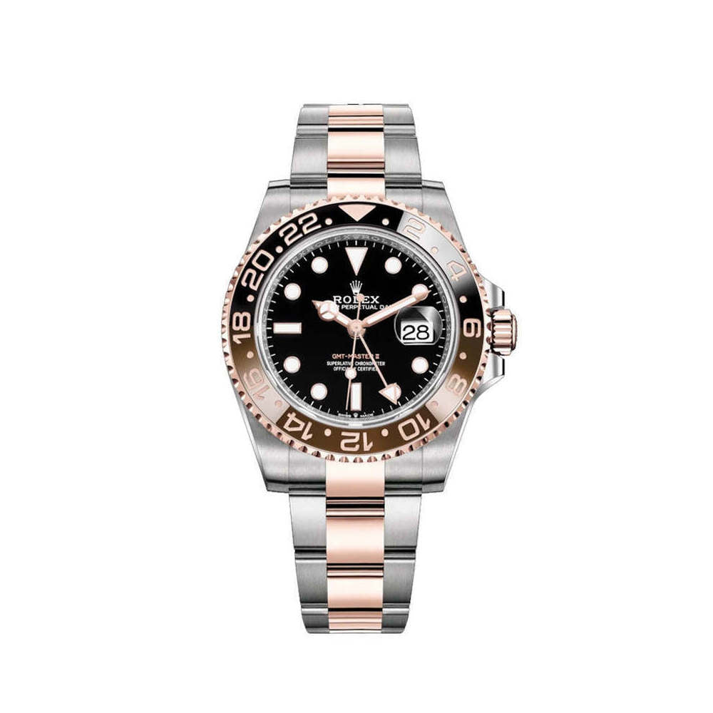 Rolex GMT-MasterII 40mm126711CHNR Two-Tone Oyster Black Dial 1
